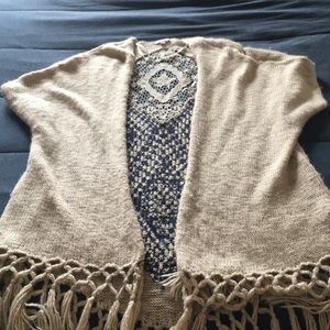 Blu Pepper Boho Cardigan, size L